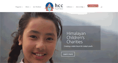 Desktop Screenshot of hccnepal.org
