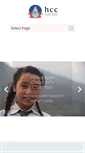Mobile Screenshot of hccnepal.org
